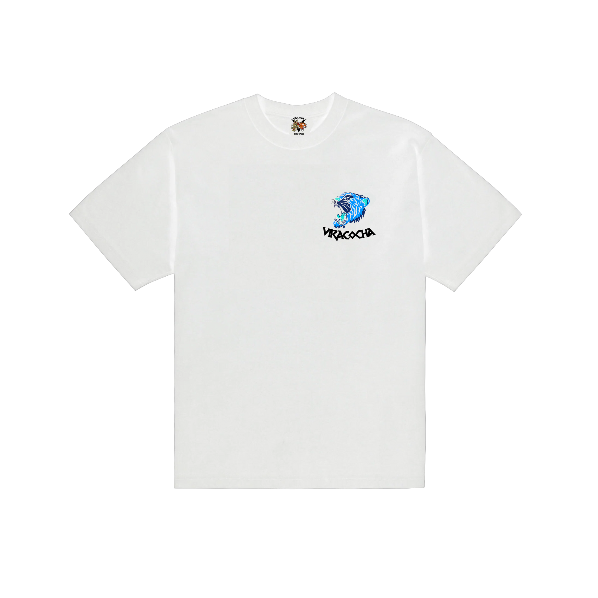 WEISSES KONFLIKT- UND HARMONIE-T-SHIRT