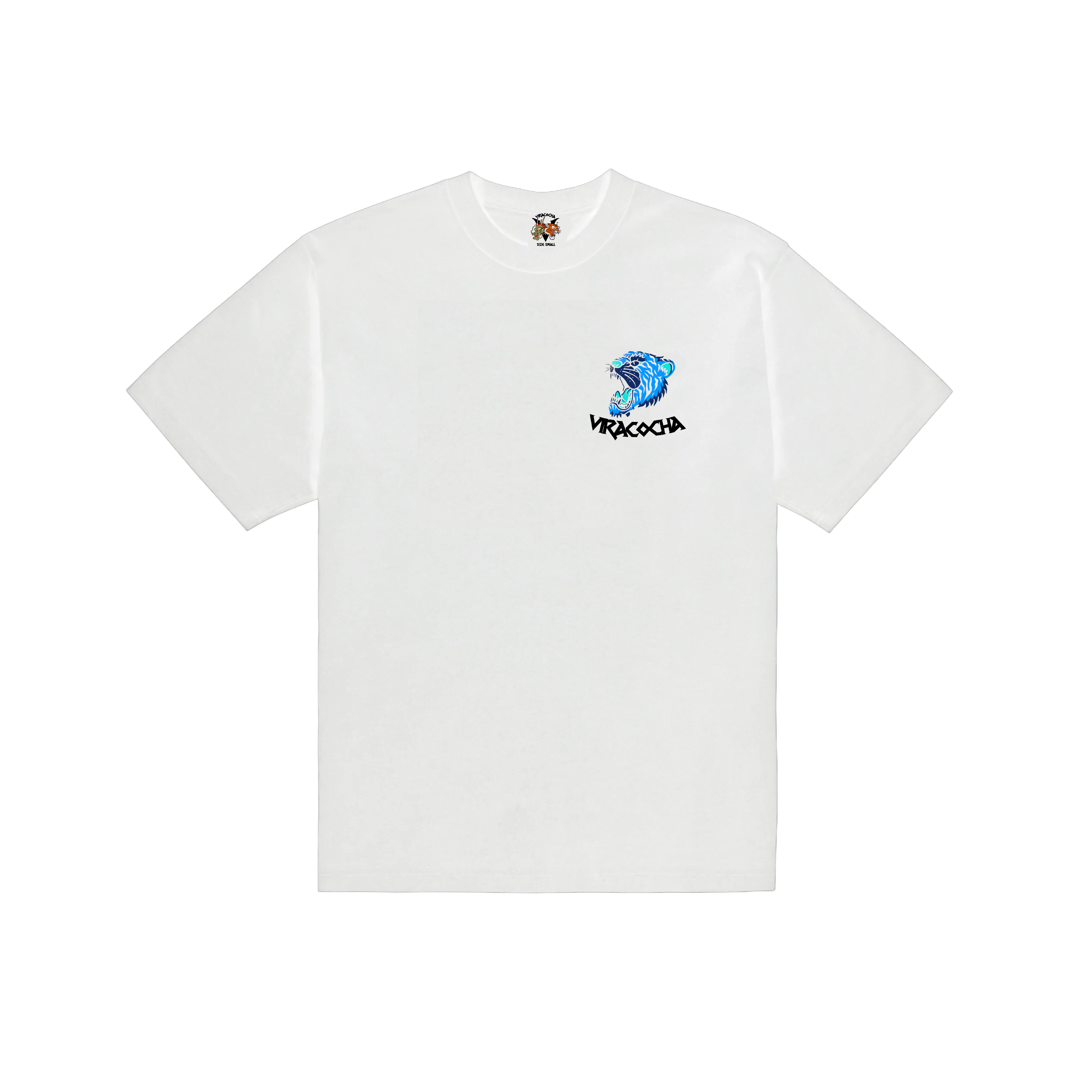 WHITE CONFLICT AND HARMONY TEE