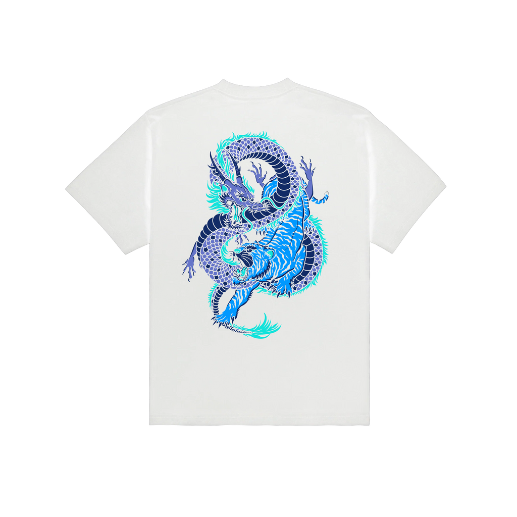 WEISSES KONFLIKT- UND HARMONIE-T-SHIRT 