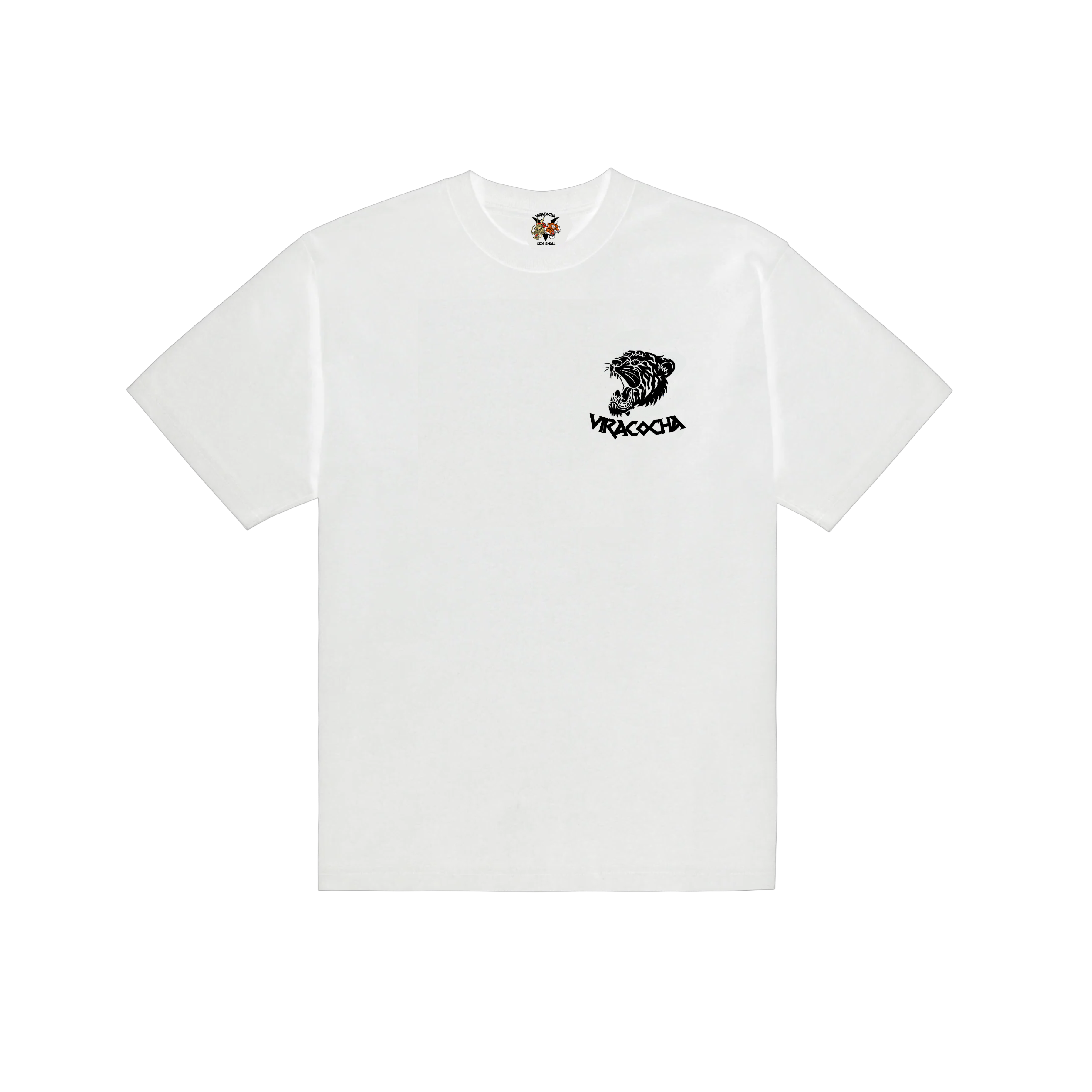 WHITE SCALES AND SHADOWS TEE