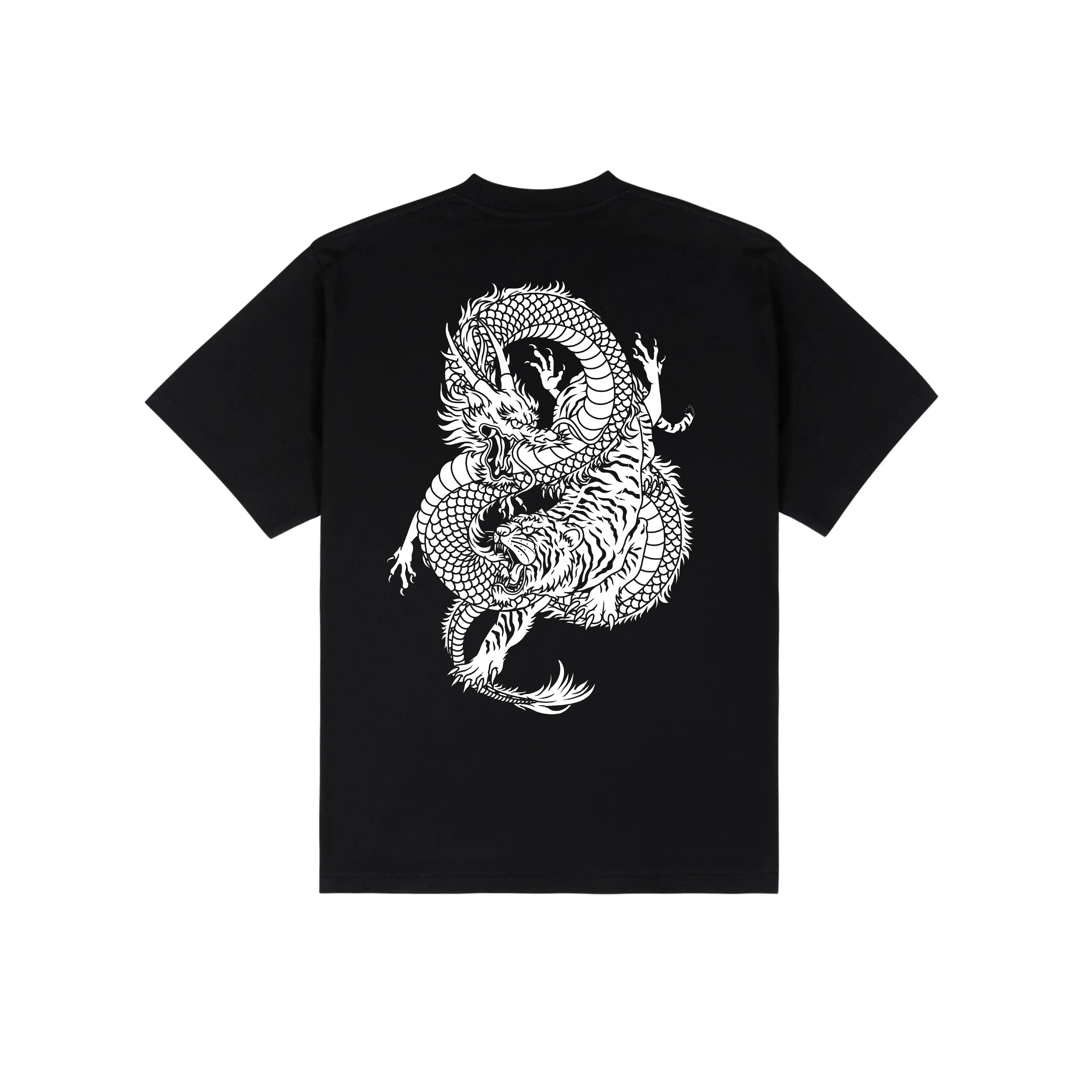 BLACK SCALES AND SHADOWS TEE