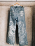 Ocean confrontation denim