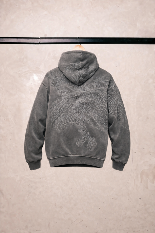Carbon reflection hoodie