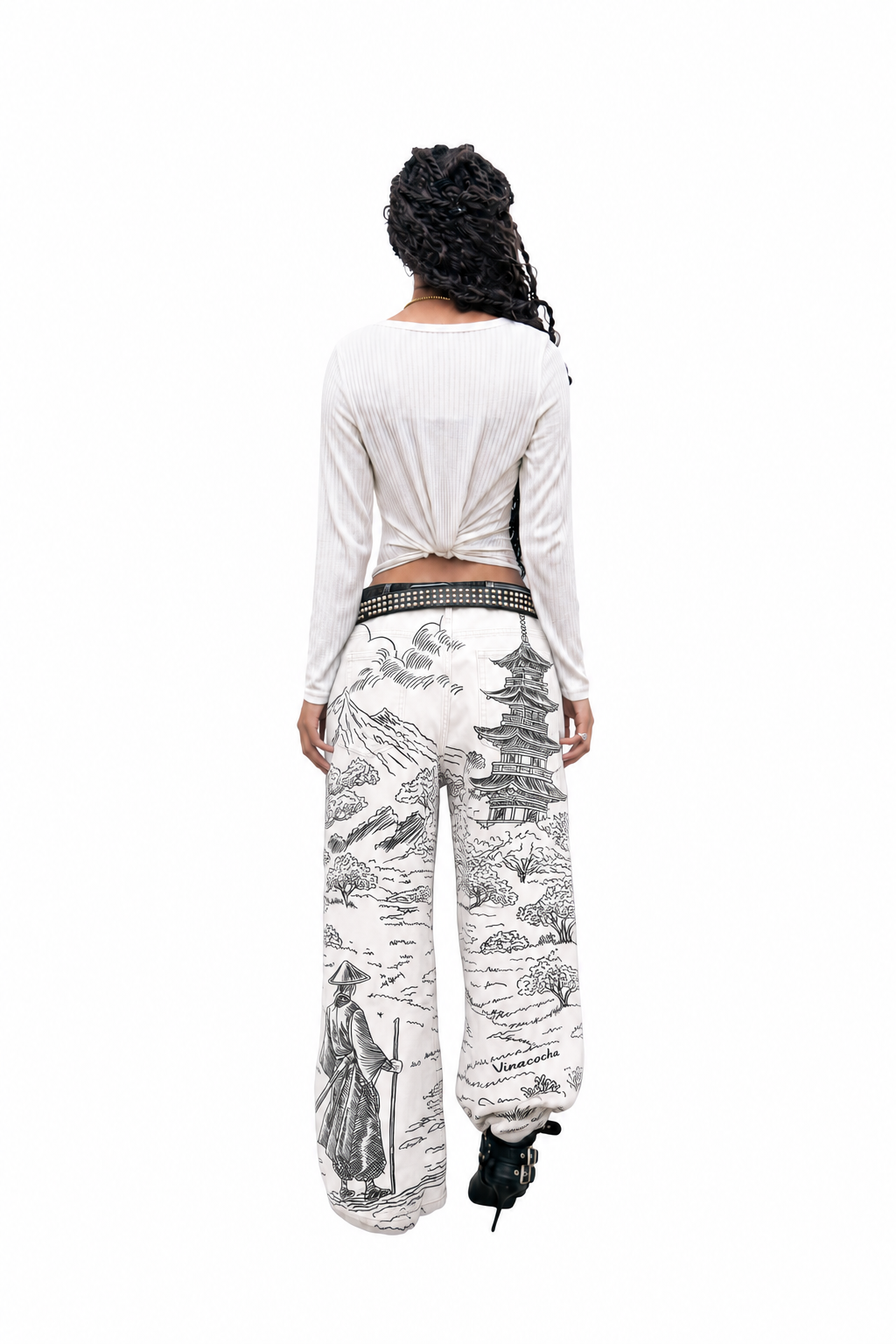 Wondering Rōnin Denim in Ivory
