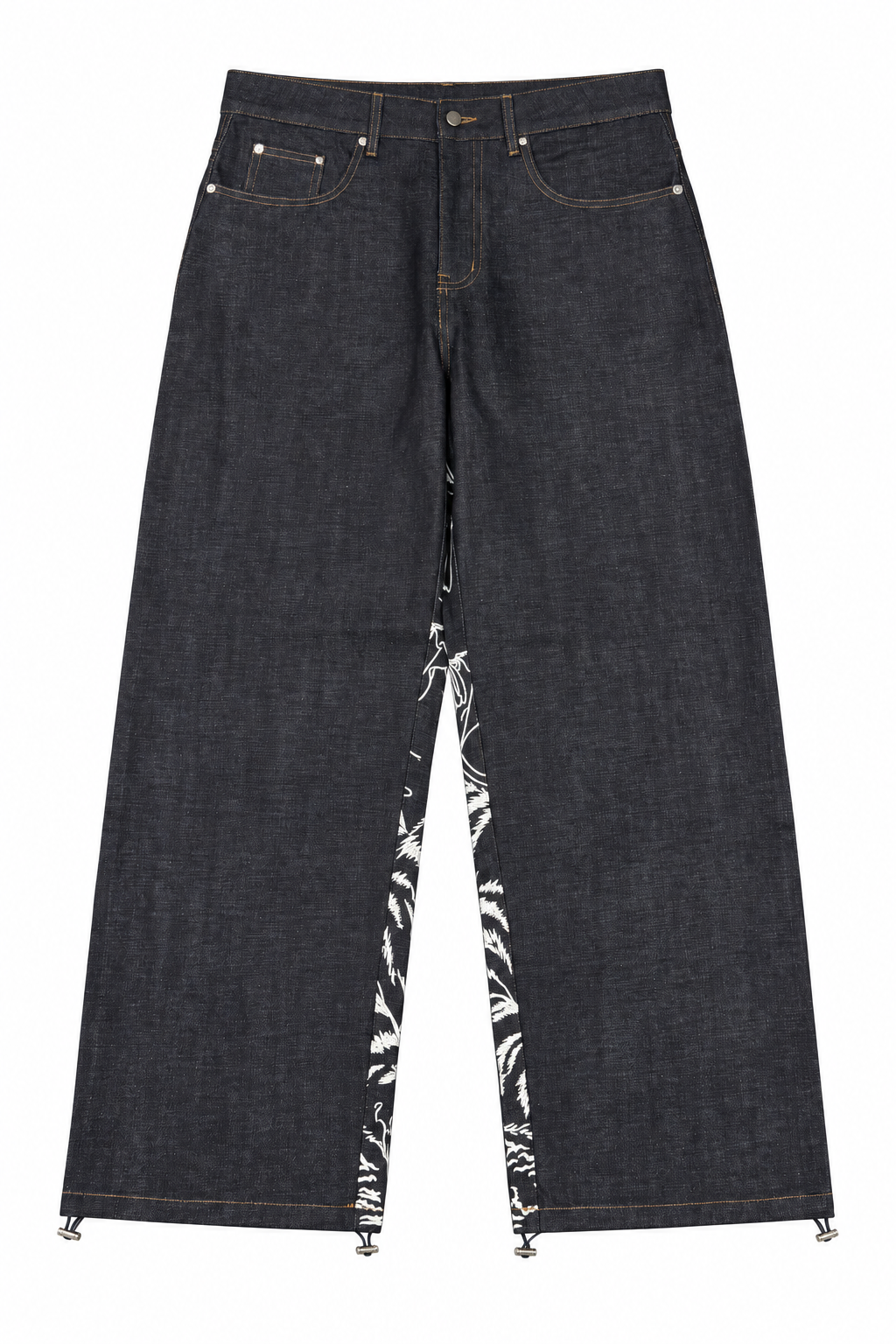 "The predator called man" denim