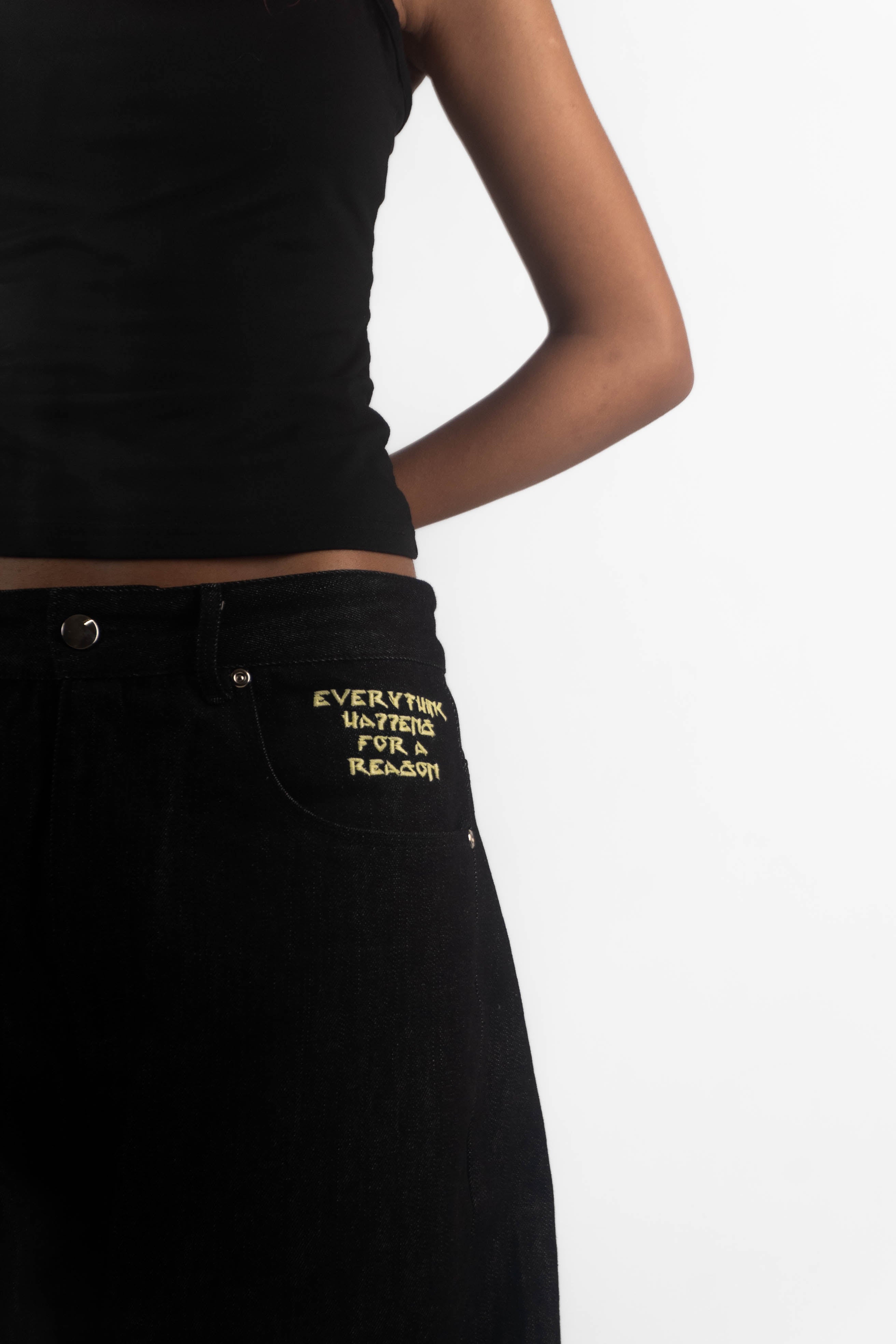 Colour changing confrontation denim (PRE MADE)