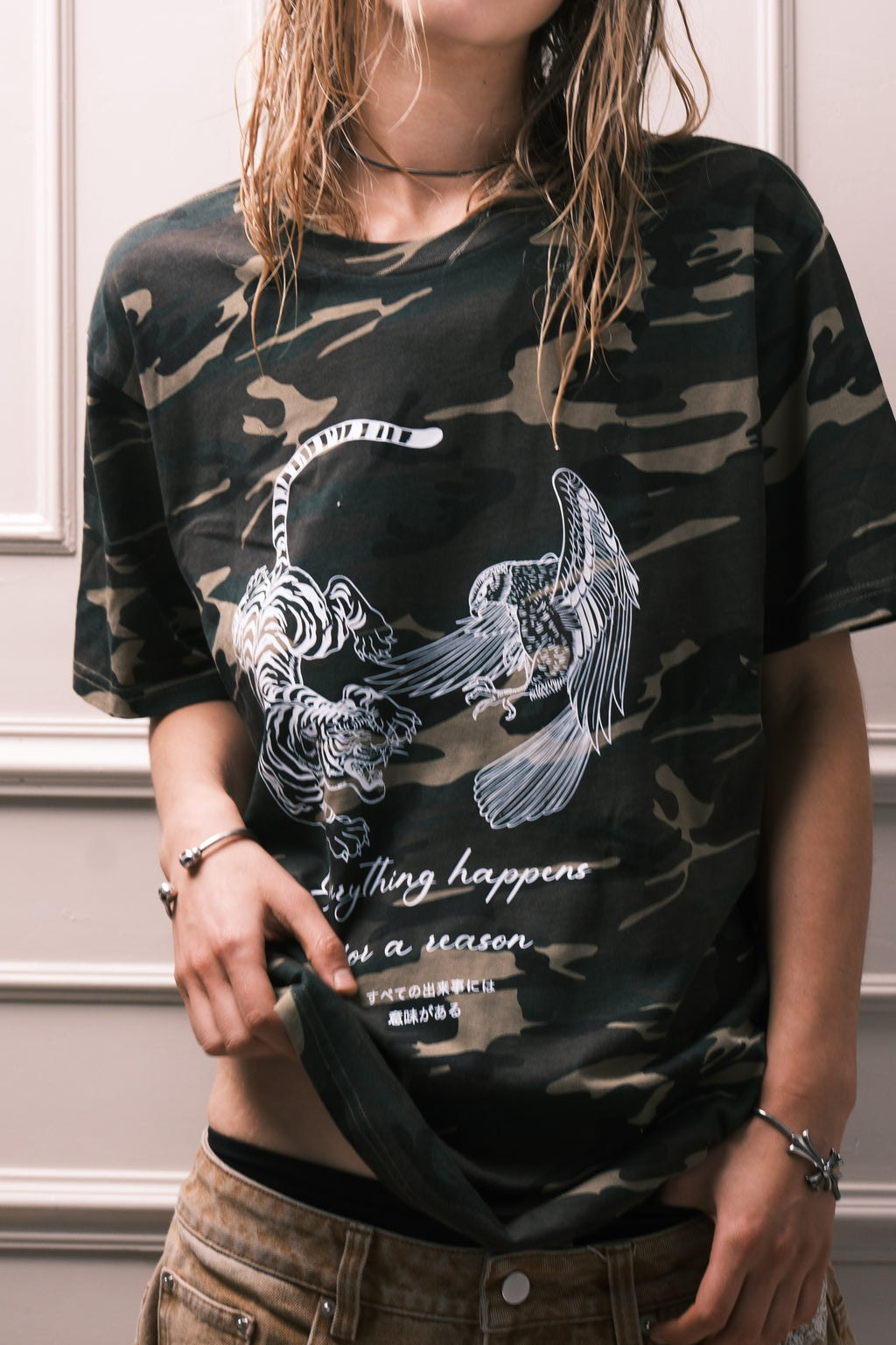 Circle of life tee (camo)