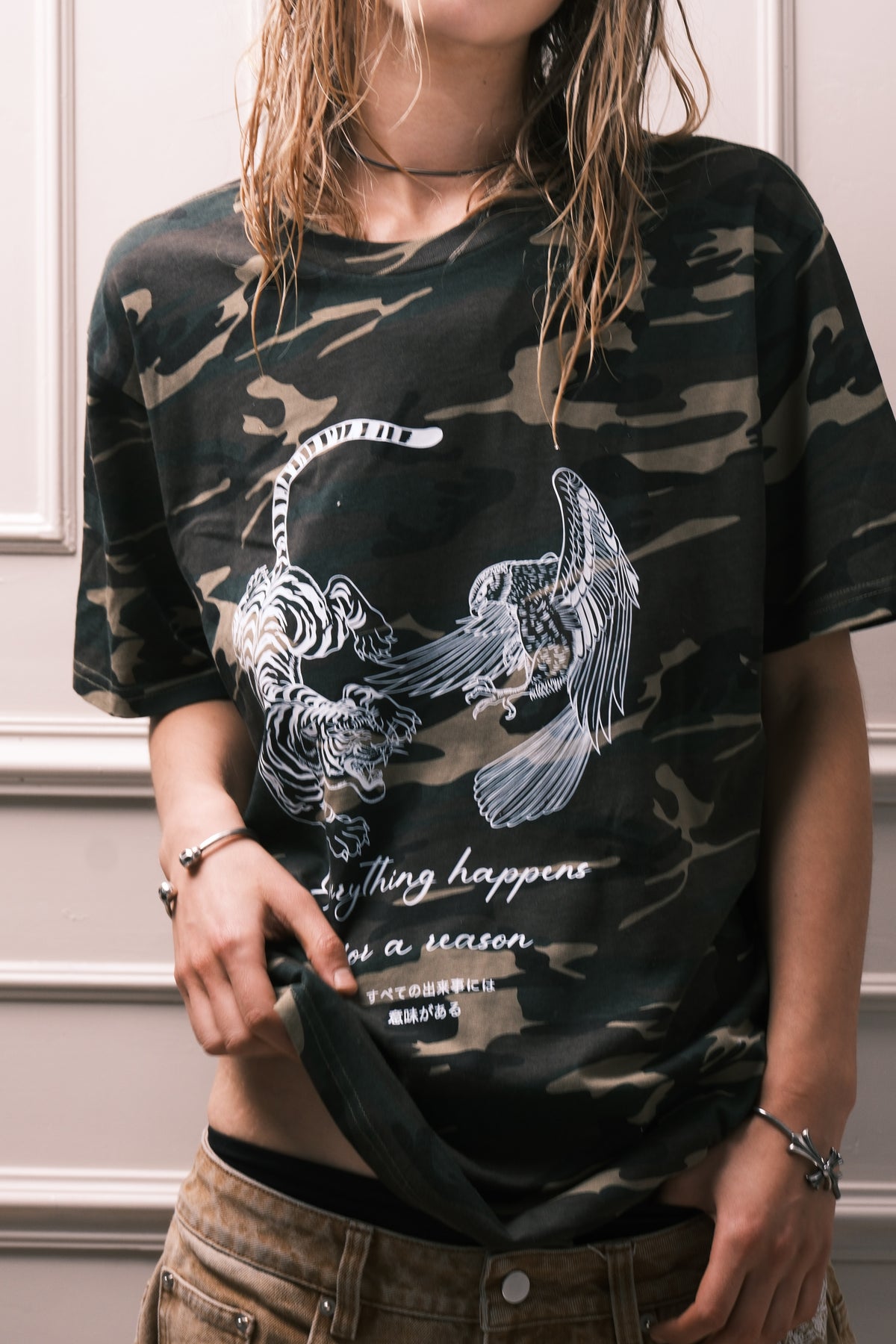Circle of life tee (camo)