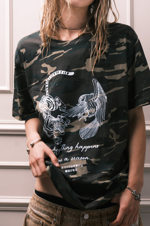Circle of life tee (camo)