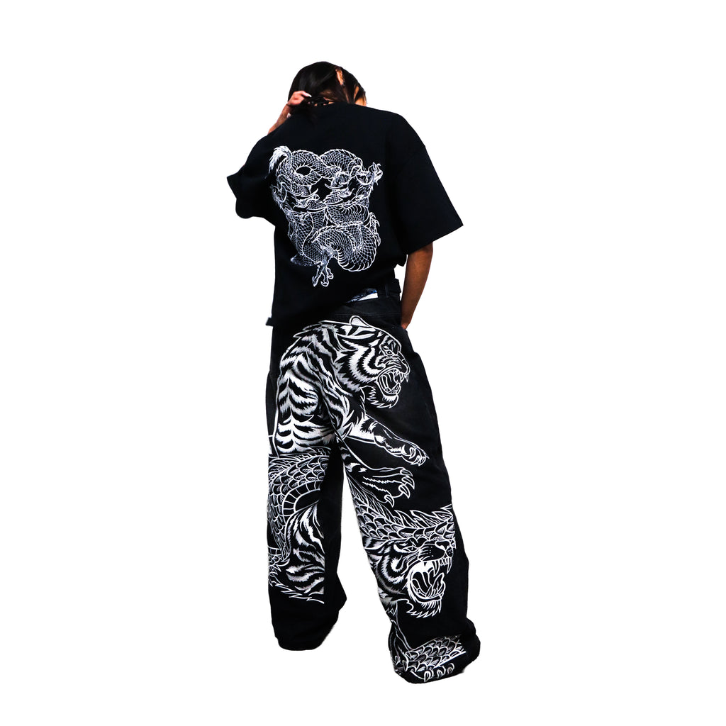 Tiger trinity denim