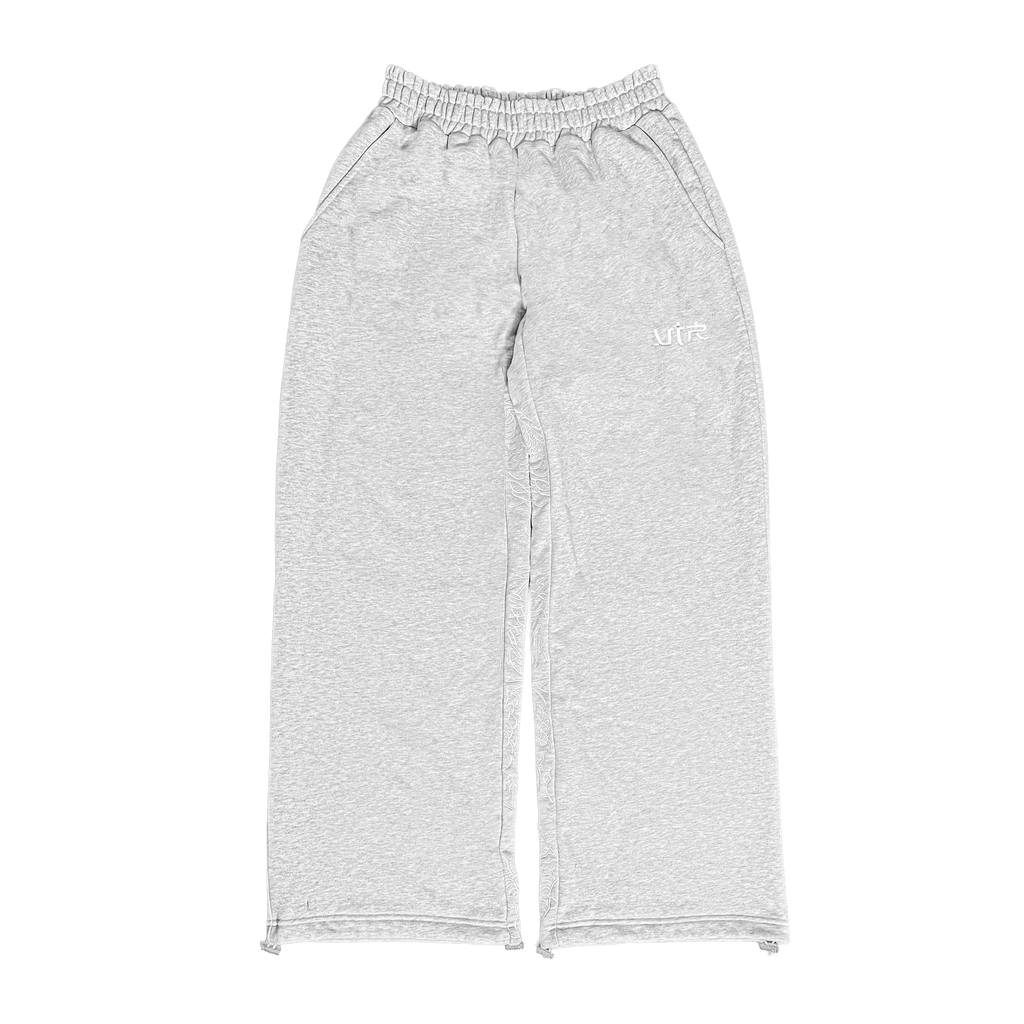 Grey reflection joggers