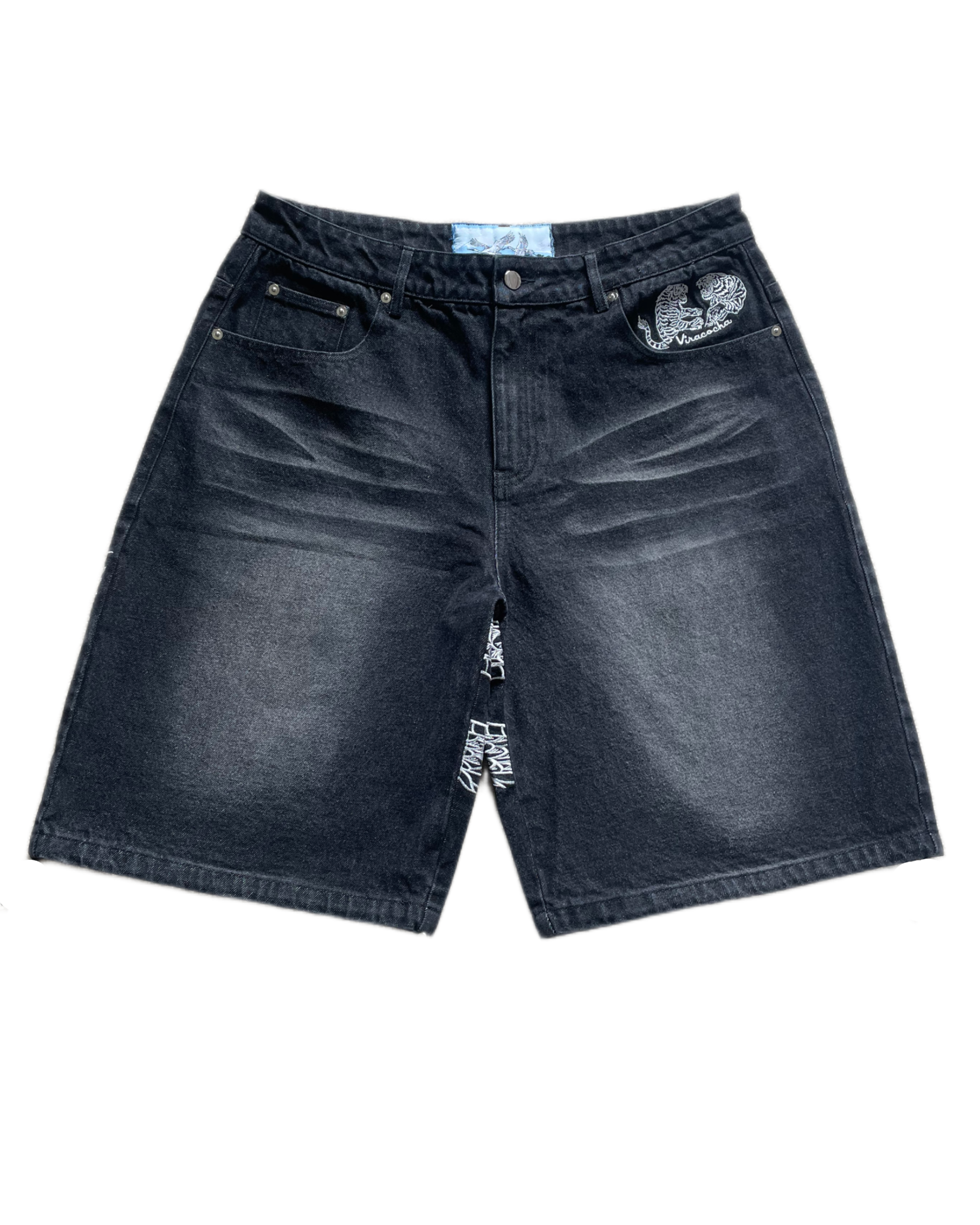 【THEAIRTOWN】 tiger shorts ♥2color KENZO KIDS - Boys Green Bamboo Tiger Swim Shorts