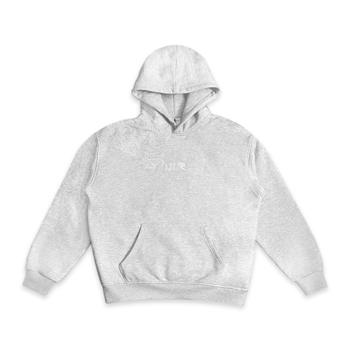 Grey reflection hoodie