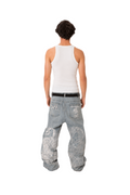 Ocean confrontation denim