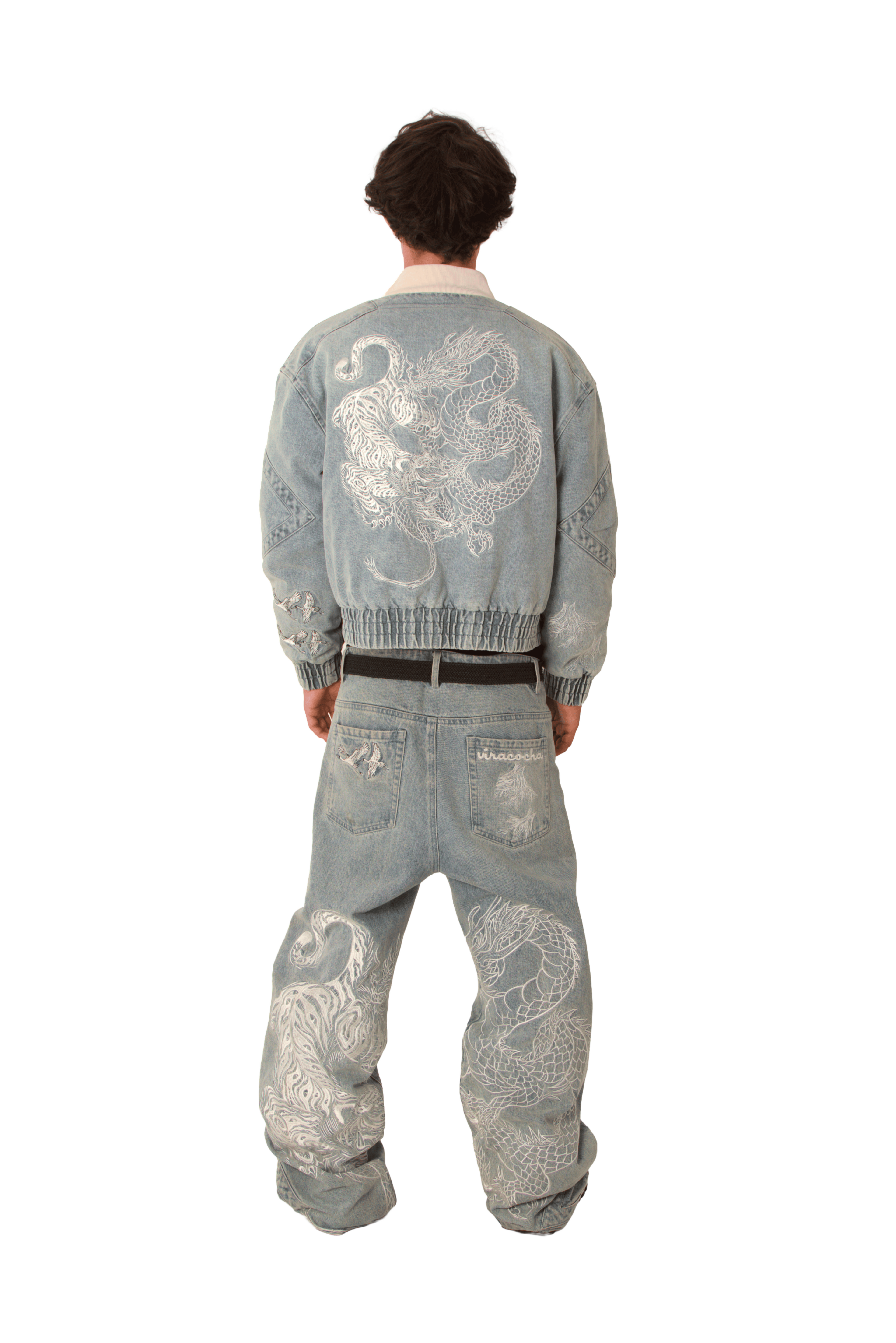 Ocean confrontation denim