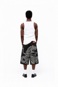 Selvedge tiger trinity jorts