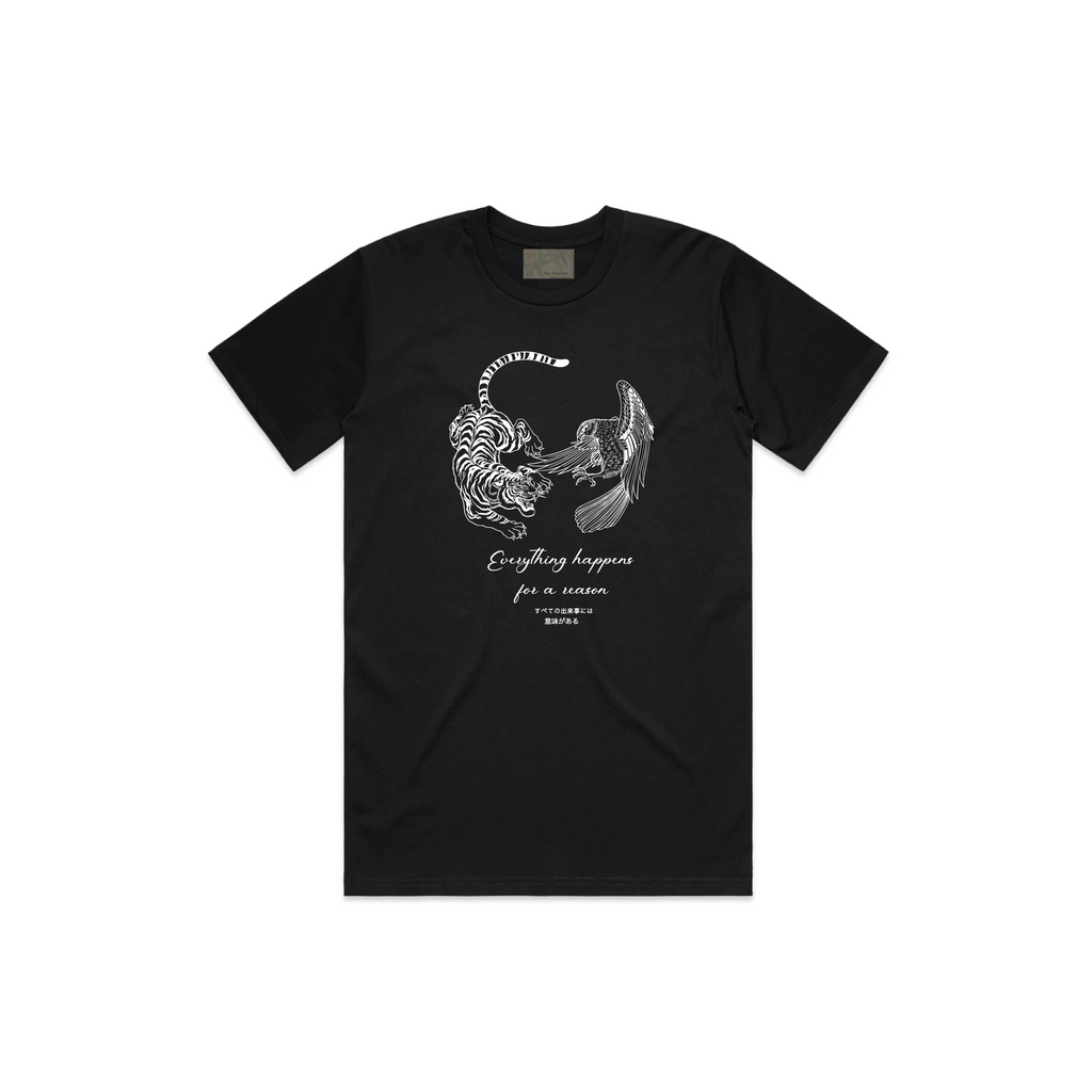 Circle of life tee (black)