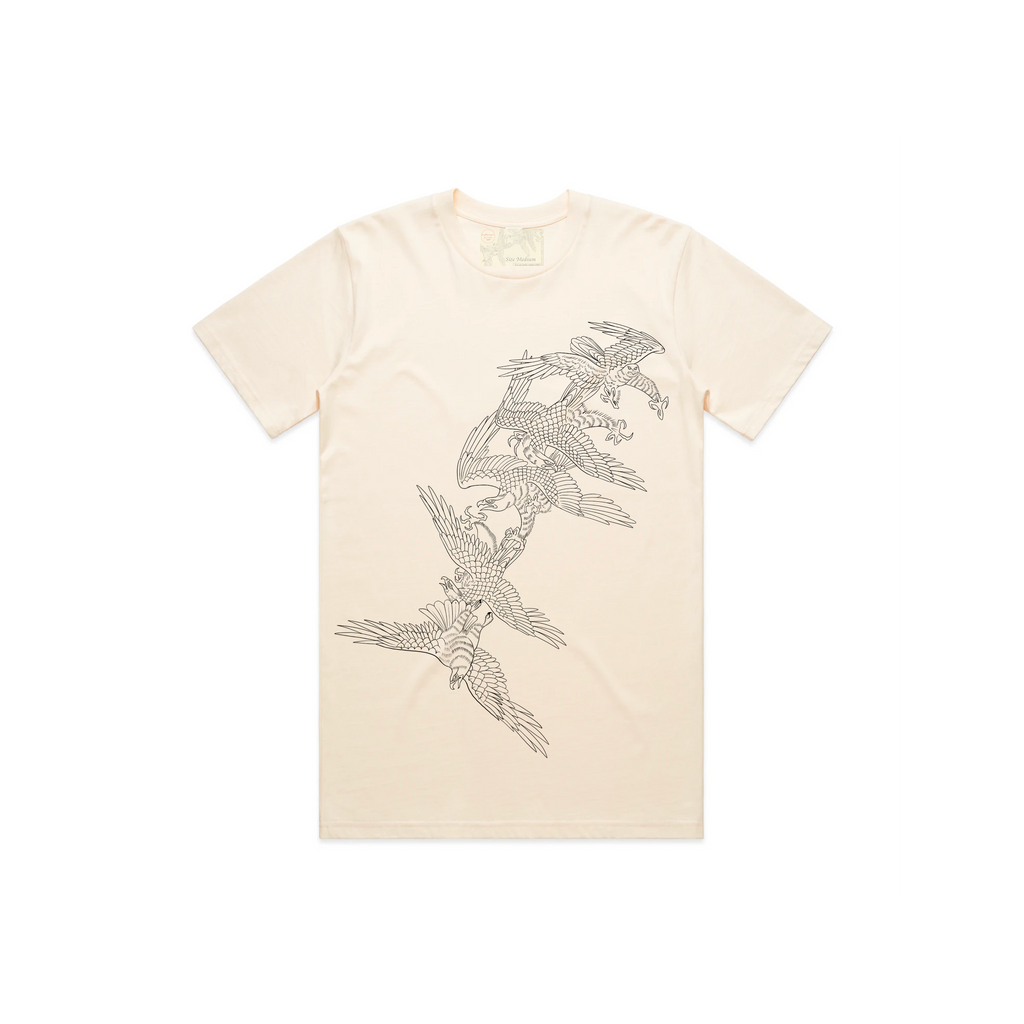 Flock of wings tee (ecru)