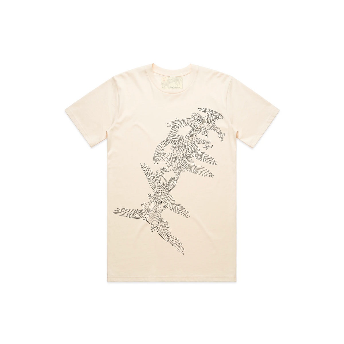 Flock of wings tee (ecru)