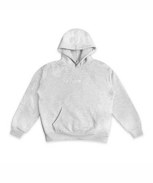 Grey reflection hoodie
