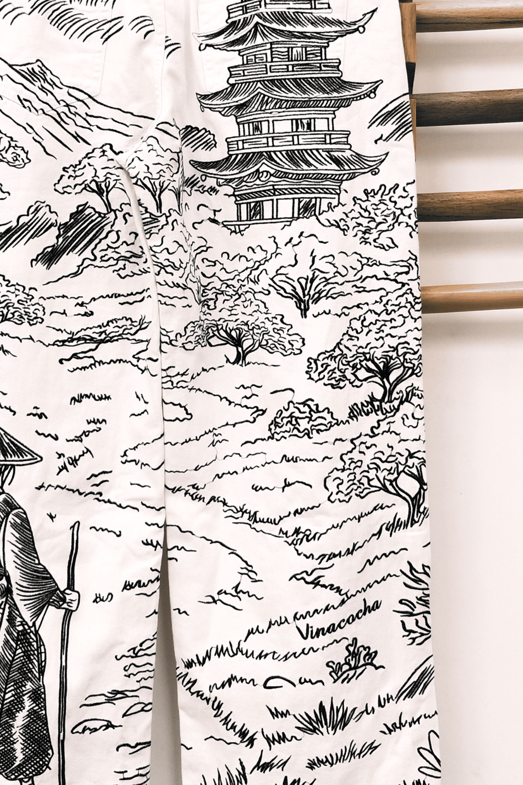 Wondering Rōnin Denim in Ivory